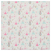 Pastor Blue Nutcracker Ballet Weihnachten Stoff (Muster)