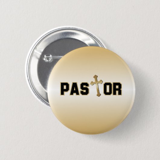 Pastor Button (Vorne & Hinten)