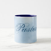 Pastor Coffee Tasse - Groß: Sky Blue Elegance (Mittel)