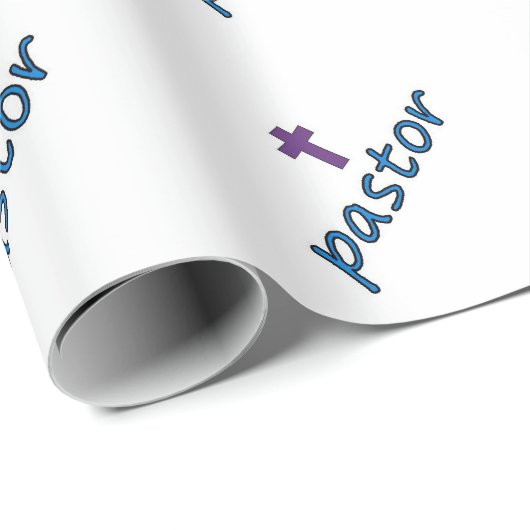 Pastor Cross2 Geschenkpapier (Rolleneckpunkt)