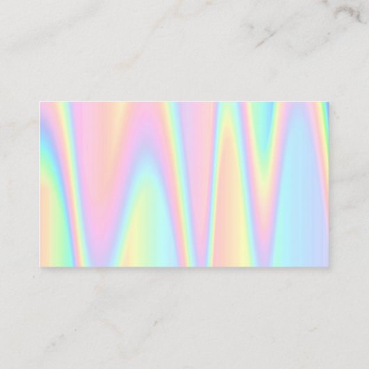 Pastor danke Ihnen Visitenkarte (Rückseite)