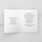 PASTOR Danke Karte (Innenseite)