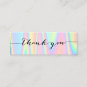 Pastor danke Mini-Visitenkarte Mini Visitenkarte (Vorderseite)