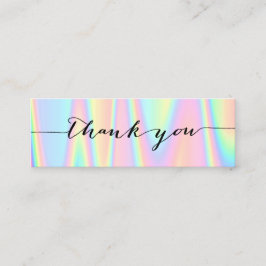 Pastor danke Mini-Visitenkarte Mini Visitenkarte