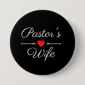 Pastor-Ehefrau Button (Vorderseite)