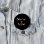 Pastor-Ehefrau Button (Beispiel)