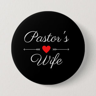 Pastor-Ehefrau Button
