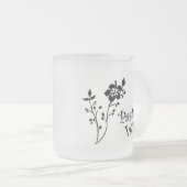 Pastor-Ehefrau-Eleganz Mattglastasse (VorderseiteRechts)