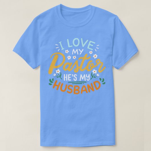 Pastor Ehefrau Minister T-Shirt (Design vorne)