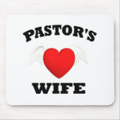 Pastor-Ehefrau Mousepad (Vorne)