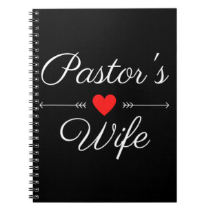 Pastor-Ehefrau Notizblock