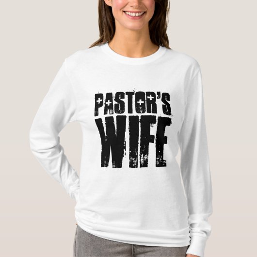 PASTOR-EHEFRAU-T - Shirt (Vorderseite)