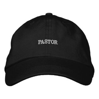 Pastor Embroidered Hat Bestickte Baseballkappe