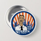 Pastor Erick Salgado NYC Bürgermeister 2013 Button (Vorne & Hinten)