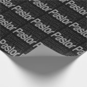 Pastor Extraordinaire Geschenkpapier (Ecke)