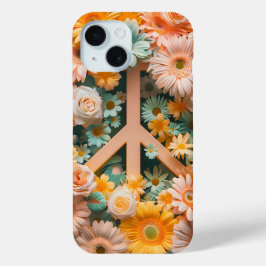 Pastor Floral Peace Sign Phone Case