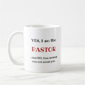 Pastor Funny Geschenk Tasse Jugend Pastor Wertschä (Links)