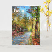 Pastor, für deinen Jahrestag Karte (Gelbe Blume)