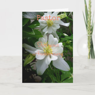 Pastor für Ihre Jubiläumskarte Karte