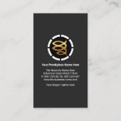 Pastor für religiöse Christliche Fischrückstände Visitenkarte (Rückseite)