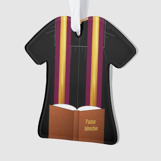 Pastor-Gelehrte Ornament (Vorderseite)