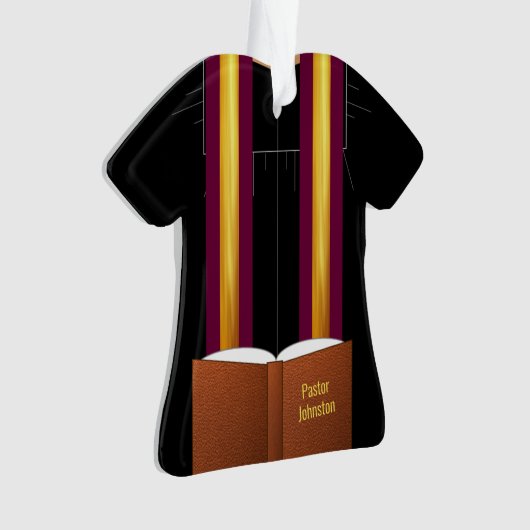 Pastor-Gelehrte Ornament (Vorderseite)