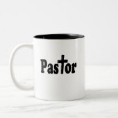 Pastor Geschenke Zweifarbige Tasse (Links)