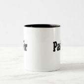 Pastor Geschenke Zweifarbige Tasse (Mittel)