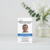 Pastor individuell visitenkarte (Stehend Vorderseite)