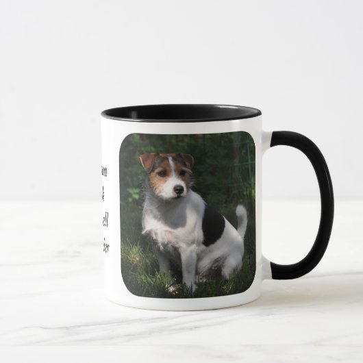 Pastor-Jack-Russell-Terrier Tasse (Rechts)