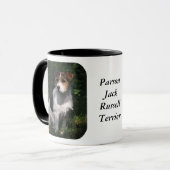 Pastor-Jack-Russell-Terrier Tasse (Vorderseite Links)