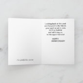 Pastor-Jahrestag Karte (Innenseite)