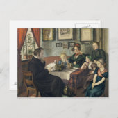 Pastor Johann Wilhelm Rautenberg und seine Postkarte (Vorne/Hinten)