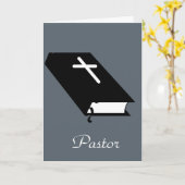 Pastor Karte (Gelbe Blume)