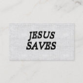 Pastor/Kirche Personalisiert Visitenkarte (Rückseite)