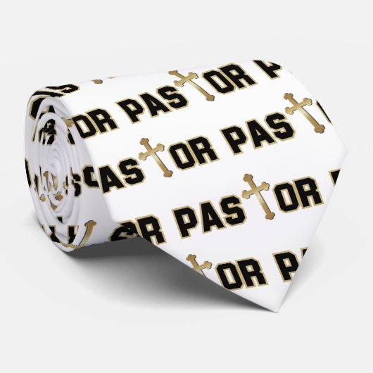 Pastor Krawatte (Gerollt)