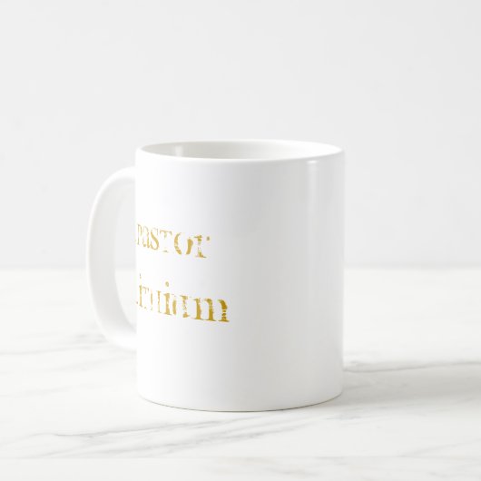 PASTOR-LITHIUM-TASSE KAFFEETASSE (Vorderseite Links)