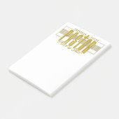 Pastor Man of God Post-it Notes Klebezettel (angewinkelt)