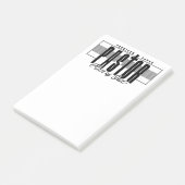 Pastor Man of God Post-it Notes Klebezettel (angewinkelt)