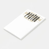Pastor Man of God Post-it Notes Klebezettel (angewinkelt)
