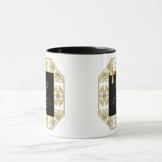 Pastor neu geordnetes Installationsgeschenk Tasse (Zentrum)