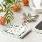 PASTOR Ordinarius Anniversary Verse - Personalized Schlüsselanhänger (Seite)