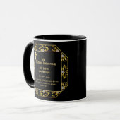 PASTOR Ordination Jubiläum Bibel Verse Geschenk Tasse (Vorderseite Links)