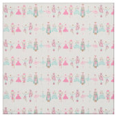 Pastor Pink Nutcracker Ballet Weihnachten Stoff (Muster)