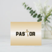 Pastor Postkarte (Stehend Vorderseite)