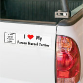 Pastor Russel Terrier Autoaufkleber (Auf Lkw)