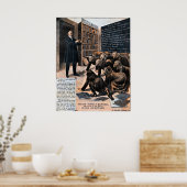 Pastor Russell in den Den des Kritikers Poster (Küche)