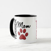 Pastor-Russell-Terrier-Mama 2 Tasse (Vorderseite Links)