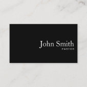 Pastor Schlichter QR-Code Minimalistisch Visitenkarte (Vorderseite)