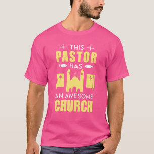 Pastor Spaß Religiöse Christliche Geistliche Predi T-Shirt